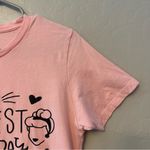 Next Level Apparel ⭐️Next Level pink disney happiest birthday on earth tshirt size large Photo 7