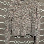Candie's crop fuzzy pastel multicolor long sleeve Y2K sweater Photo 6