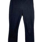 Everlane The Side-Zip Stretch Cotton Pants Black Trousers Office Job Size 6 Photo 1