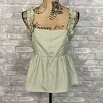 On Twelfth  Ruffle Peplum Top Photo 2