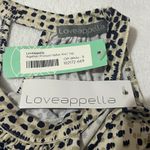 Loveappella  SMALL Agather Printed Halter Knit Top - Stitch Fix Patterned Blouse Photo 4