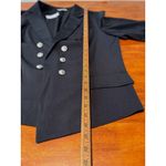 Maurice's NWT  Black Double Breasted Blazer XL Button School X-Large Career Work Photo 3