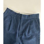ZARA  Balloon Denim Pleated Cropped Trousers US 8 (b17) Photo 2