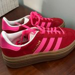 Adidas Red/Pink  Gazelle Bold Photo 2