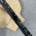 Elan Anthropologie  Sweater Women L Tan Crop Oversized Ribbed Knit Pullover Photo 6