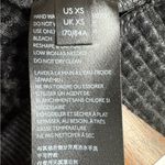 Free People  We The Free South Side Thermal Top Black Waffle Knit Oversized XS Photo 3