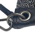 The Sak new ᯾ Indio Small Crochet Tote Handbag Bag ᯾ Urban Static Charcoal Knit Photo 12