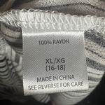 Pink Laundry Black and White Striped Smock Waist High Photo 7