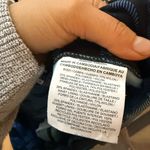 Nike  Dri Fit Blue Geometric Mesh Crop Running Leggings Photo 3