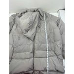 Sam Edelman Sam Edelman Women's XXL Gray Puffer Coat Jacket Hooded Sherpa Lined Long NWT Photo 4