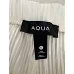 AQUA  White‎ Pleated Wide Leg Palazzo Pants Womens XL Extra Large Flowy Photo 9