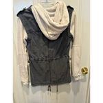 Wilfred Free Women's White & Gray Long Sleeves Zip Up Hoodie Jacket Size 0 Photo 4