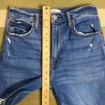 Abercrombie & Fitch  Jeans Size 4 The Ankle Straight Ultra High Rise Distressed Photo 3
