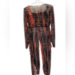 SheIn Two Piece Navy Red Tie Die Cover Up NWOT Matching bikini Photo 1