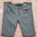 Nordstrom 's Mavi Jeans charcoal Alexa mid rise skinny jeans size 28/6 Photo 3