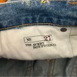 Ralph Lauren Polo  Avery Boyfriend Distressed Jeans Embroidered Size 27 Photo 12