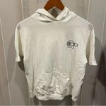 OP Vintage 1983  cotton hooded sailboat graphic logo t-shirt distressed thrashed Photo 13