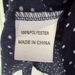 White Fox Boutique White Fox Polka Dot Mini Dress sleeveless ruffle tie bow back v-neck lightweight Photo 11