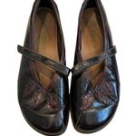 Naot Nau Mai Burgundy Patent Leather Mary Jane Flats, EU 38 Size undefined Photo 1