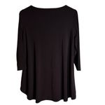 Sympli Canada Deep Purple Fortune Cut Out Blouse Size 8 Elegant Dressy Church Photo 6