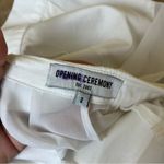 Opening Ceremony  White Poplin Collared Blouse Photo 5