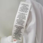 Chico's Tunic Shirt Dress Womens 2/L White Black Color Block Stretch Maxi Photo 11