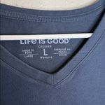 Life is Good Women's American Flag Short Sleeve V-Neck Crusher Tee Size Large Photo 1