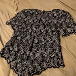 Papell Boutique Evening Silk Beaded Top Blouse Photo 12