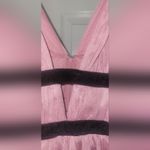 Dear Moon NWT Deep Moon V-Neck Tiered Tulle Ballgown Size 13 Rose and Black Photo 2