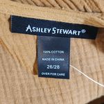Ashley Stewart  Gold Cotton Gauze Dress NWT Size 26/28 Photo 5