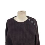 Ba&sh Dimitri Dress Mini Sweater Belted Jacquard Black Red Size 3 US 10 Photo 3