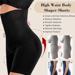 Lower Tummy Control‎ Shapewear Shorts for Women, Strapless, size M/L Black Size M Photo 6