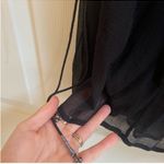 Free People  Mini Dress Black Photo 3