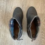 Rockport Lucinda Black Leather Tie Back Wedge Ankle Booties Women’s Size 7 Photo 6