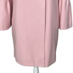 French Connection Virgin Wool Cashmere Flare Sleeves Pink Coat Women’s Size 4 Photo 3