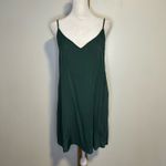 Free People  dark green sleeveless v-neck mini dress size XS Photo 1