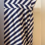 J.Crew  Blue and White‎ Striped Mini Dress Size 8 Photo 4