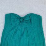 BCBGeneration NWT  Strapless Teal Dress Photo 2