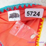 NEW Banana Moon watermelon red tie side bikini bottom with seashell, size 42 Photo 6