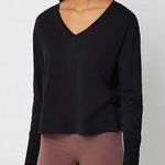 Stylus Womens V Neck Long Sleeve T Photo 0