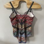 Swimsuits For All Multicolored Bandana Print One Piece Swimsuit Plus Size 18 Photo 2