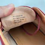 FitFlop  Elise Red Black Toe Cap Leather Oxford Shoes Size 7.5 Photo 6