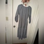 Cost Plus World Market Monochrome Long Sleeve Dress Black Size undefined Photo 5