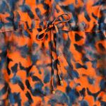 ViX Paula Hermanny Swim Coverup Fiery Orange Smoky Blue Size L No Flaws! Size L Photo 5