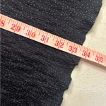 ZARA  Micro Dot Mini Dress Black/White Size XS Oversized Ruffle Long Sleeve Photo 6