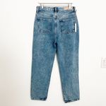 Betro Simone NWT  High Rise Button Fly Straight Leg Blue Jeans Boho Rigid Size 29 Photo 6