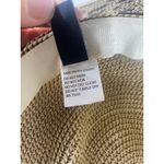 Renata Palotini Leopard Brim Floppy Hat Straw Woven Wide Brim Sun Hat‎ Boho Chic Tan Photo 4