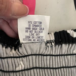 Heart Soul ladies black & white Size L/XL Y2K Cotton Babydoll Tie in Back Summer Photo 9