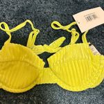 Dippin' Daisy's Yellow Underwire bikini top with Adjustable Straps Photo 0