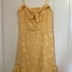 Yellow Sun Dress Size 4 Photo 1